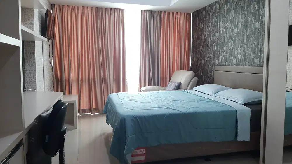 U Residence 2 Turun harga Full Furnis Bagus View SPool Lt7