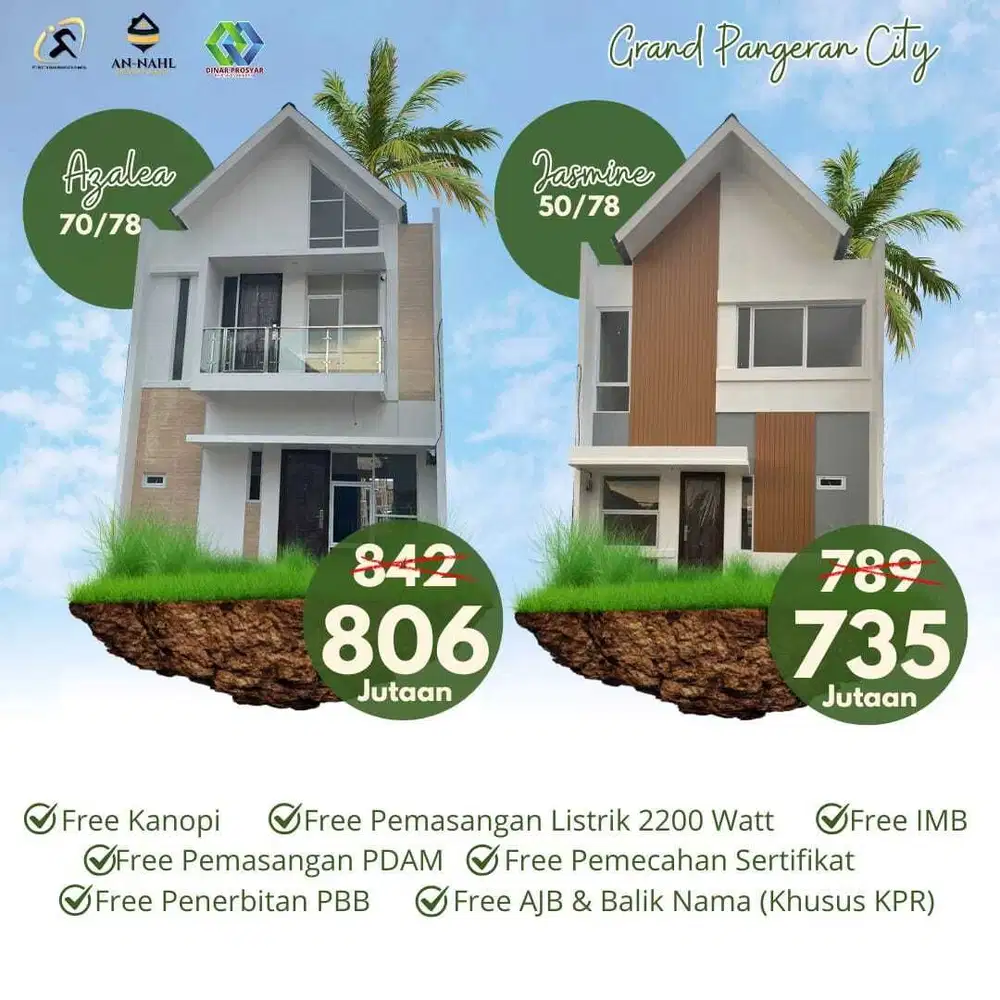 Rumah 2 Lt Ala Scandinavian Terlaris Strategis di Hertasning Paopao