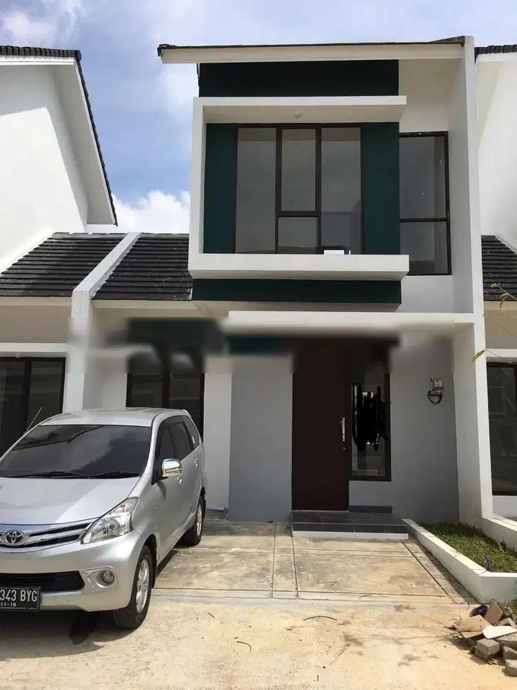 Rumah minimalis 2 lantai bisa KPR sepatan  dekat bandara