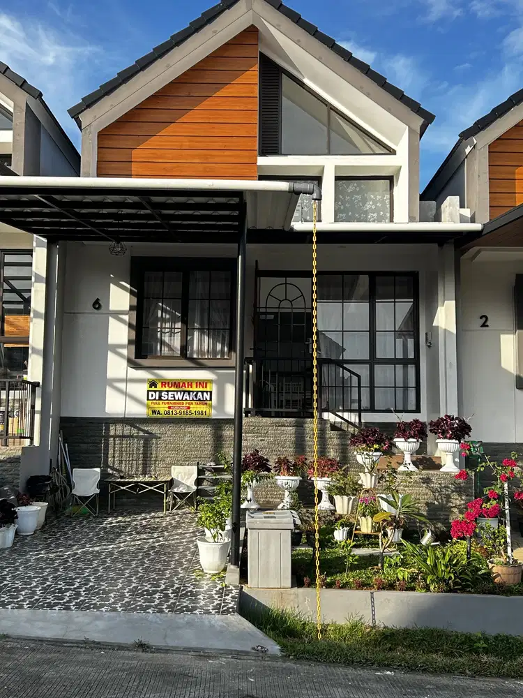 Di jual rumah di Sentul City Spring Valley Full Firnished
