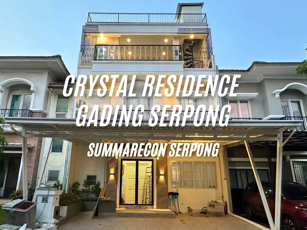 DIJUAL - Crystal Residence - Summarecon Serpong