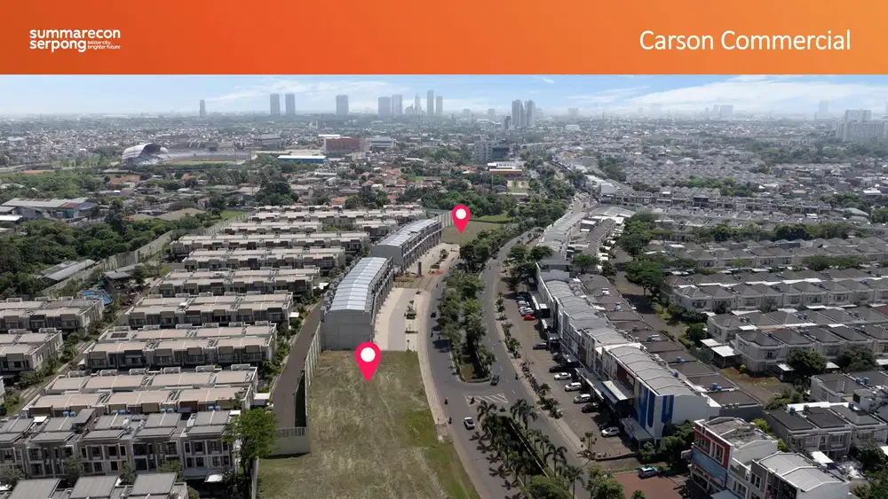 Kavling Komersial Carson, Lokasi Premium di Gading Serpong