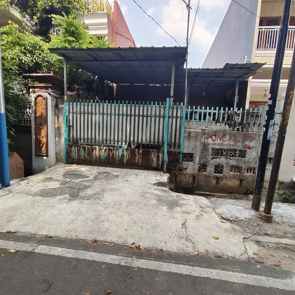 dijual rumah hitung tanah sumur batu jakarta pusat