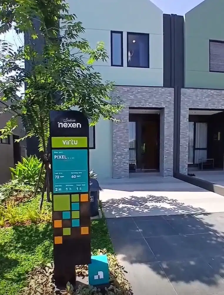 Dijual rumah baru Nexen Alam Sutera