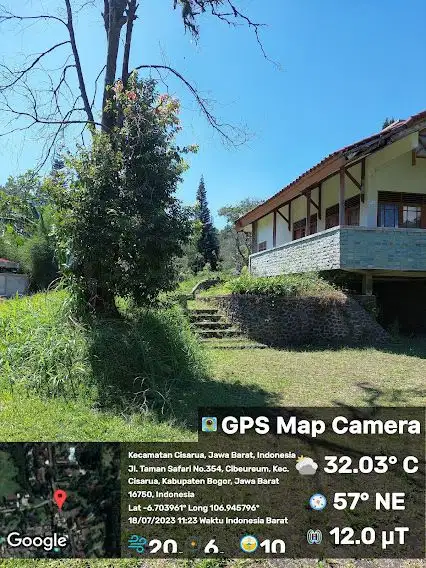 Tanah Kaveling Strategis Nempel Hotel Bintang 5 di Cisarua Arah TSI