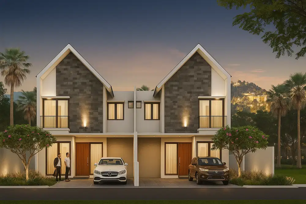 Dijual rumah Villa suasana pegunungan kota batu