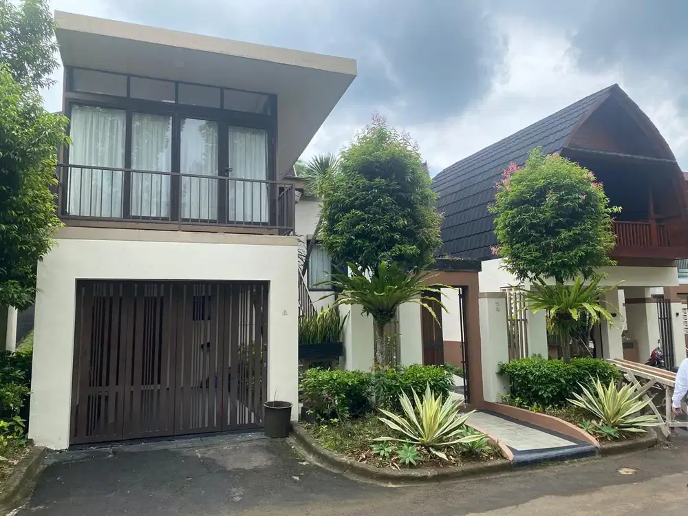 Rumah Modern Nuansa Villa Puncak Megamendung - Cluster Krakatau