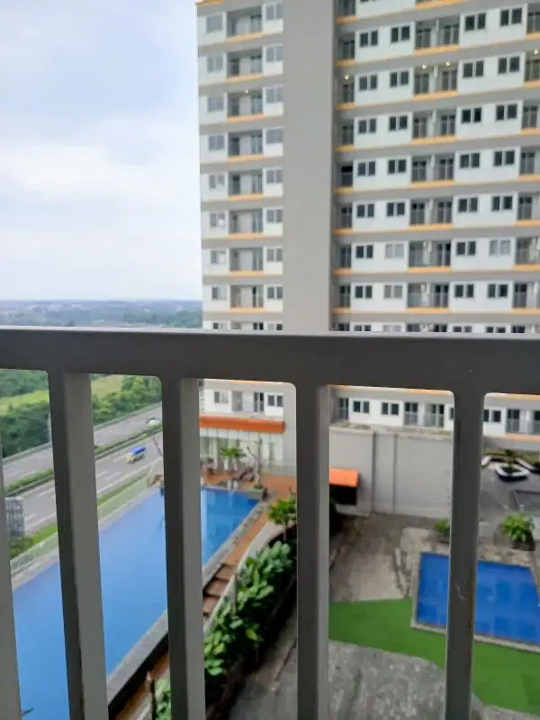 Dusewakan apartemen studio full furnise murah banget