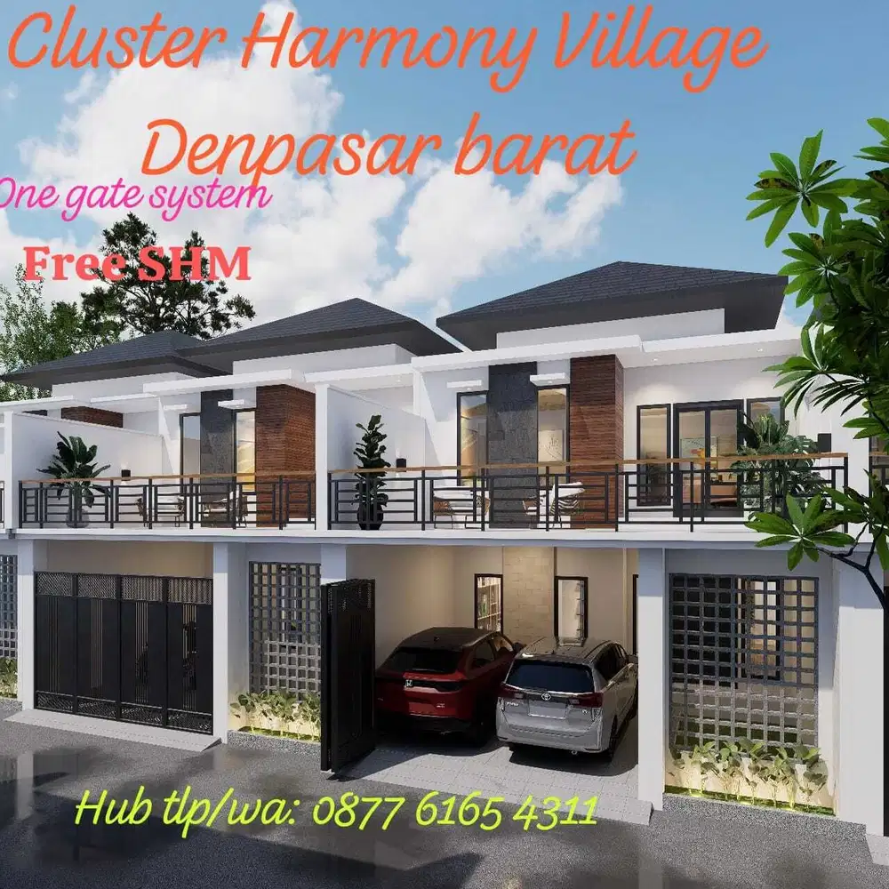 Hunian Cluster di Gatsu Barat Denpasar