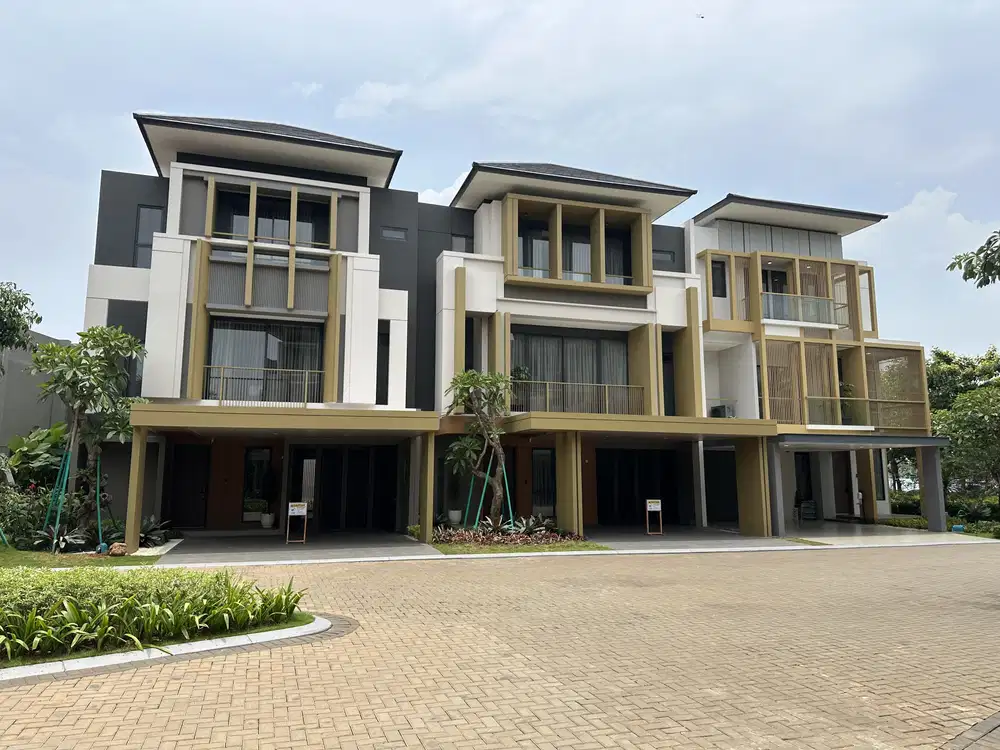 Rumah siap huni cluster eonna bsd city dekat pintu toll & mall dp 0%
