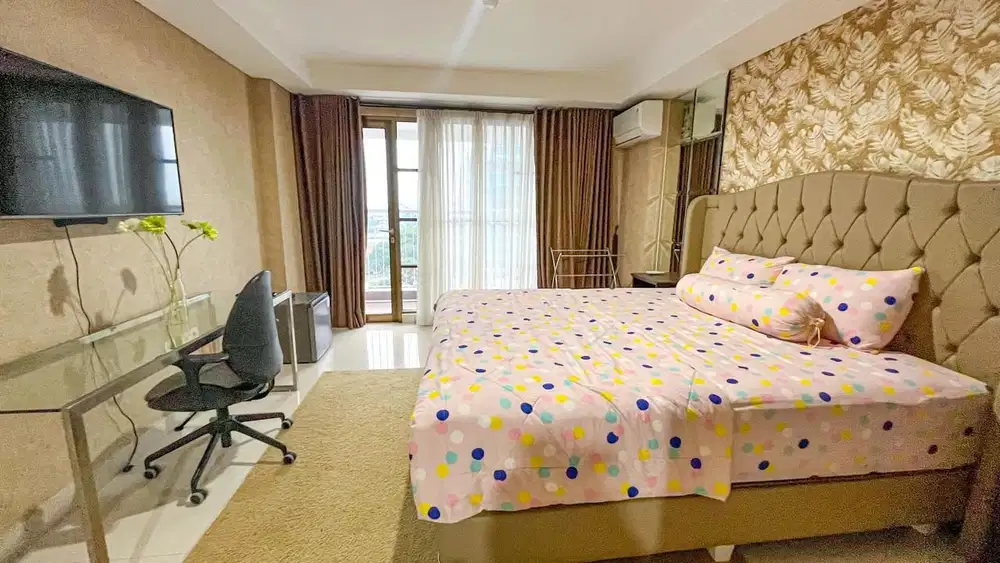 Jual : Apartemen Tamansari Tera Residen Type Studio 1512 Setting Kamar Hotel