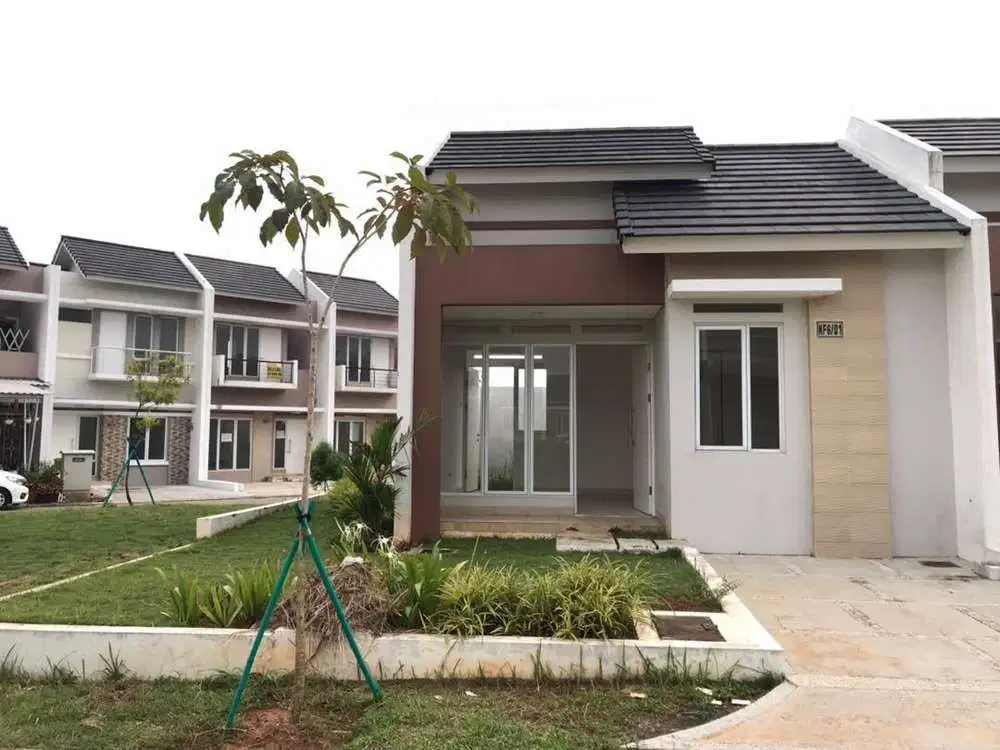 Rumah 1 lantai cicilan 8tahun developer