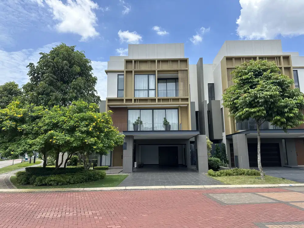 Rumah mewah 3 lantai full marmer ready unit super eksklusif