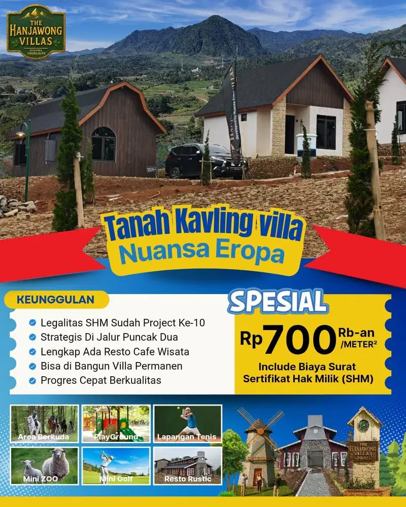 MILIKI TANAH KAVLING PUNCAK 2 BOGOR JAWA BARAT (CUMA 700RB AN)