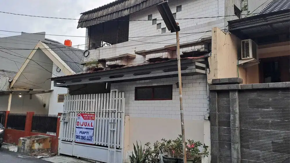 Jual rumah Rawamangun luas 90m2 harga 2M, jalan depan lebar 2 mobil