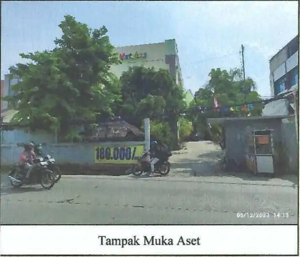 MURAH Hotel Jl Kapuk Raya Lt 1181 m2 Cengkareng  Bawah Harga Pasar