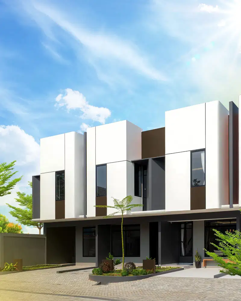 Rumah Dijual  2 Lantai di Komplek Halton Place Medan