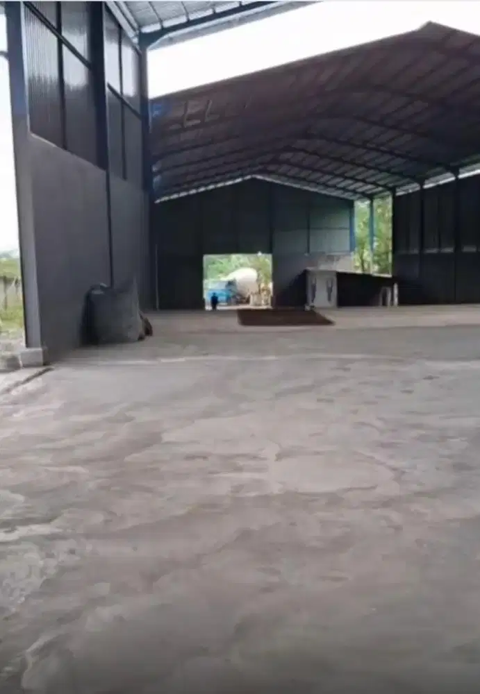 Dijual Gudang baru siap pakai luas dan masuk kontener di bogor