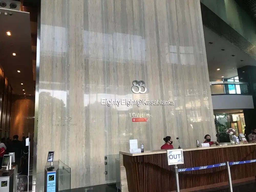 Dijual Office 88 Tower A Kasablanka, Jakarta Selatan