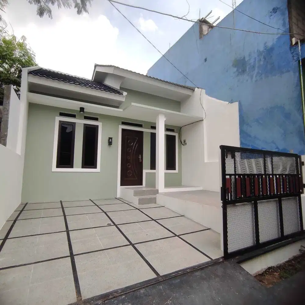 dijual rumah murah cantik lokasi grand permata bebas banjir siap huni