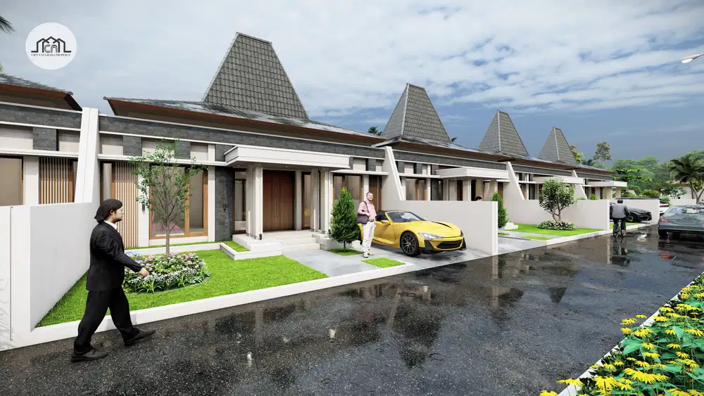 Villa Ala Joglo Tropis Hadir di Klaten Kota dengan Harga TERMURAH!