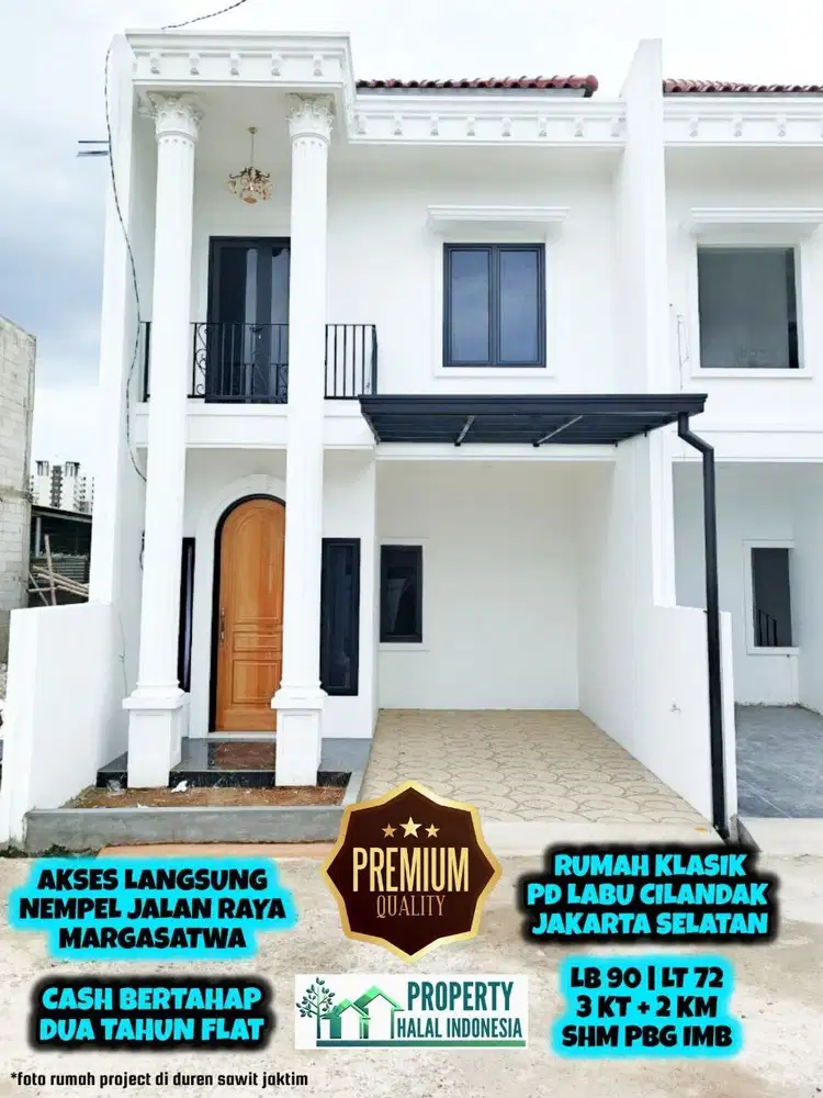 Jual Rumah Klasik Estetik Margasatwa Pd Labu Cilandak Jakarta Selatan