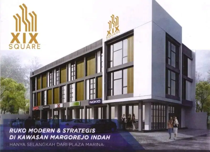 Ruko Surabaya Plaza Marina 3Lt Modern Strategis