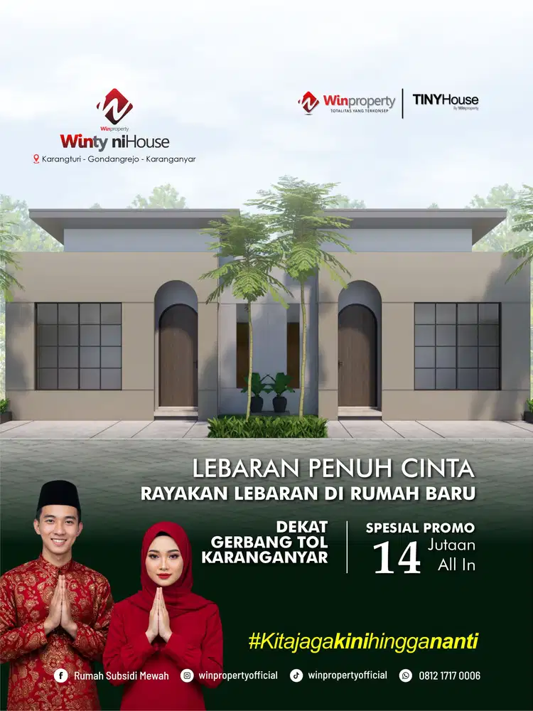 RUMAH 14 JUTAAN DI SOLO UTARA