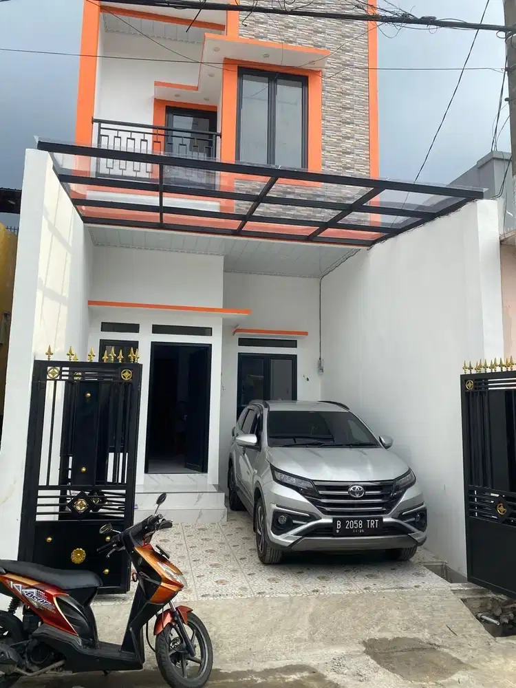 Rumah baru mewah akses 2 mobil di swasembada tanjung Priok