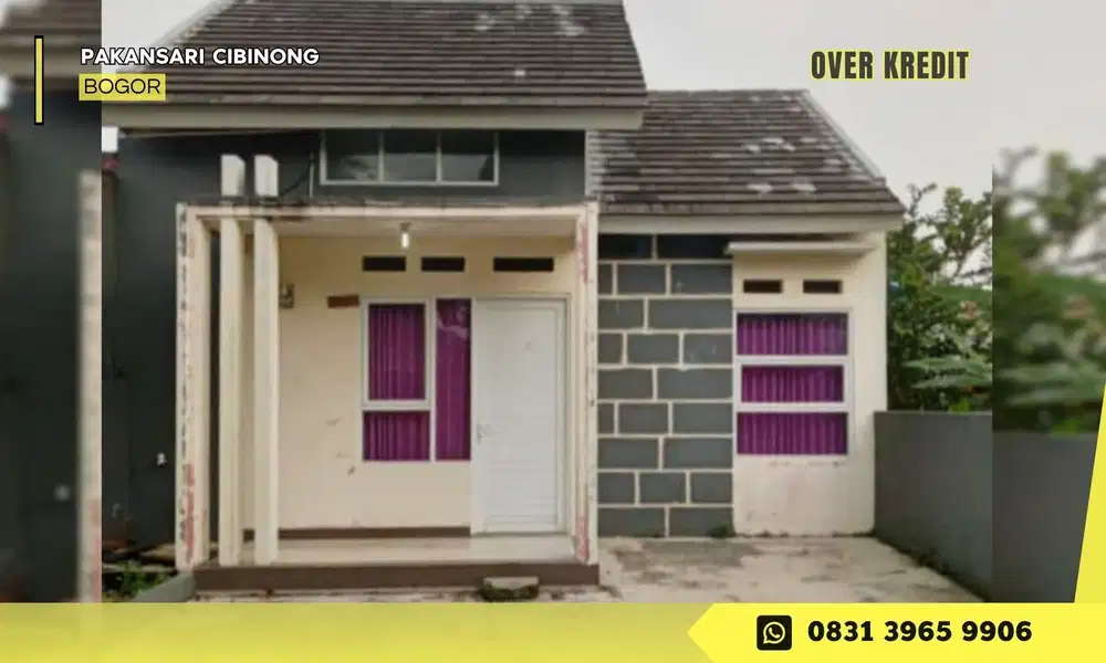 Over Kredit 79JT dkt Tol di Perum Bogor Asri Cibinong Bogor