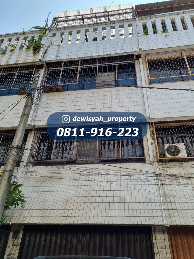 Dijual Ruko Komplek Teluk Mas, Teluk Gong, Jakarta Utara