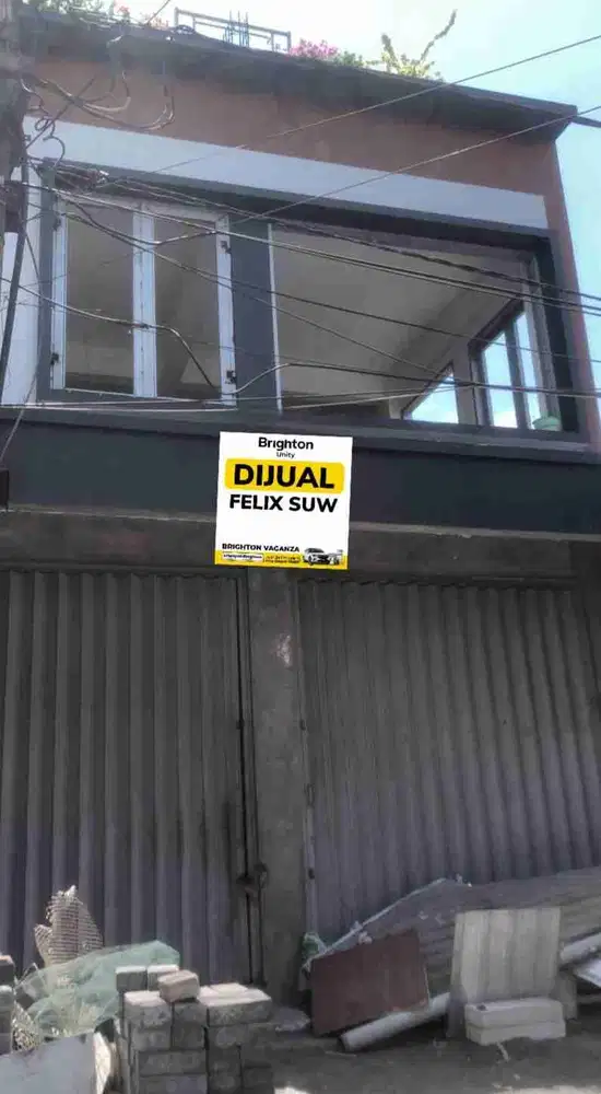 Jual Ruko 2.5 lt @ Raya Manukan Tengah