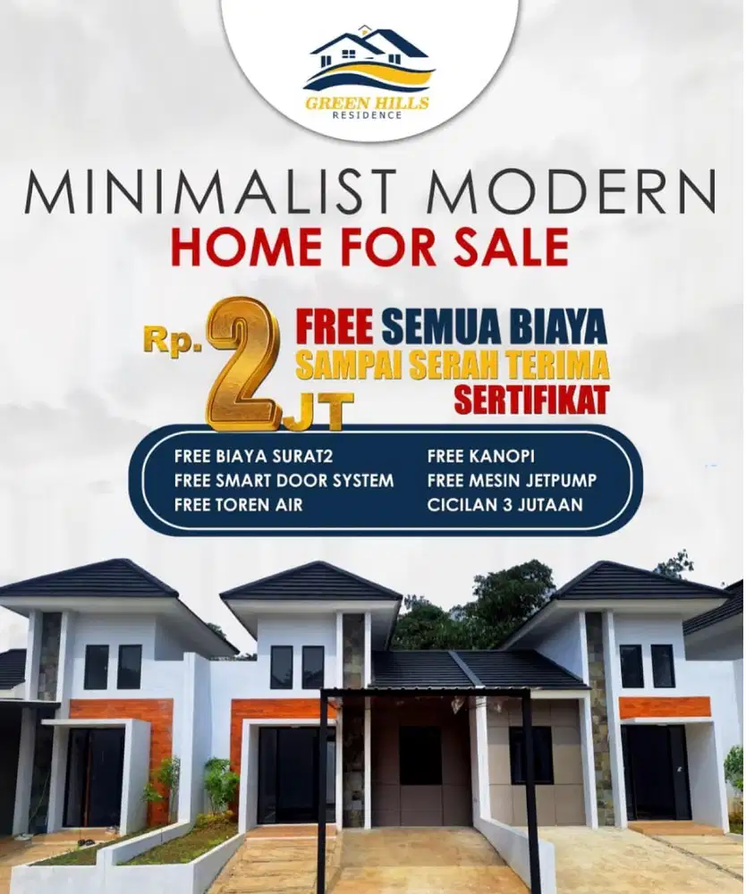 Dijual rumah kawasan komplek murah di Bogor