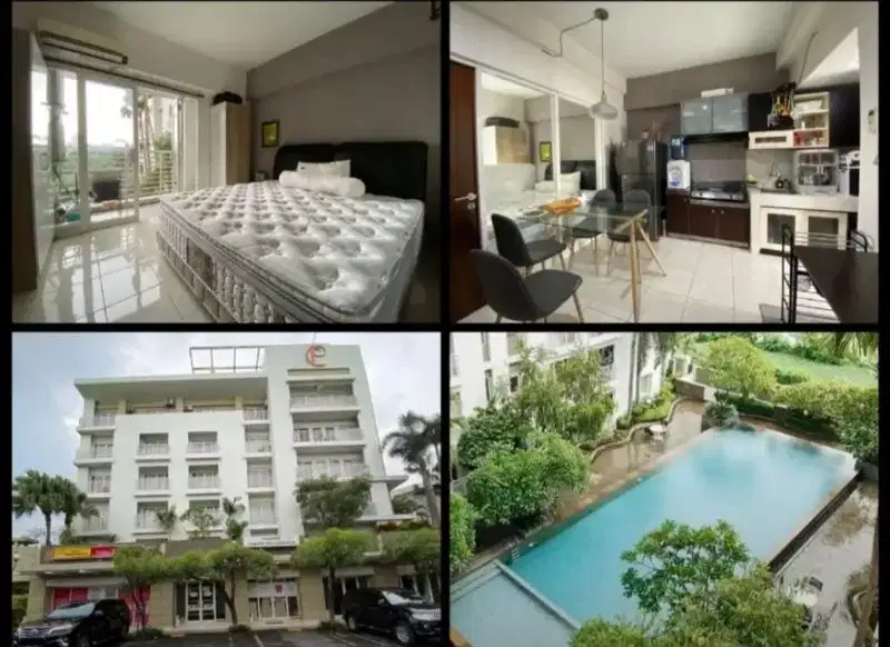 Dijual apartemen cosmopolIs, 1br, siap huni, murah