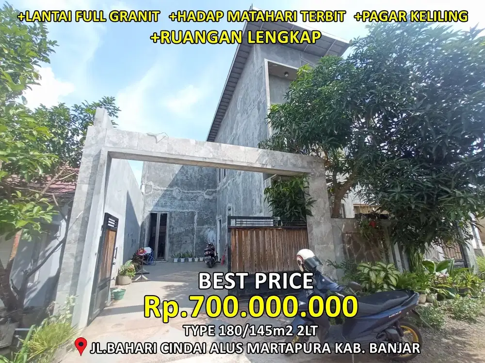 rumah 2lt mewah di jl.bahari cindaialus