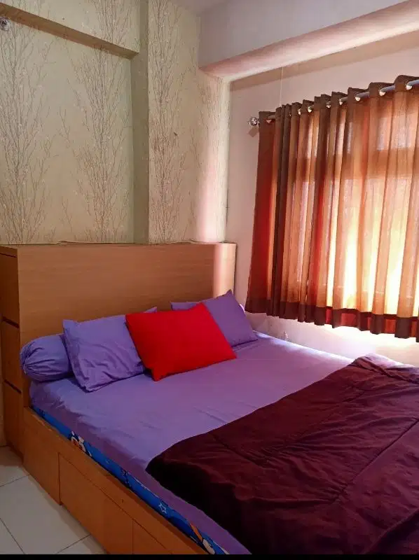 Apartemen Green Pramuka sewa Harian 2 Kamar Tidur Full Furnish