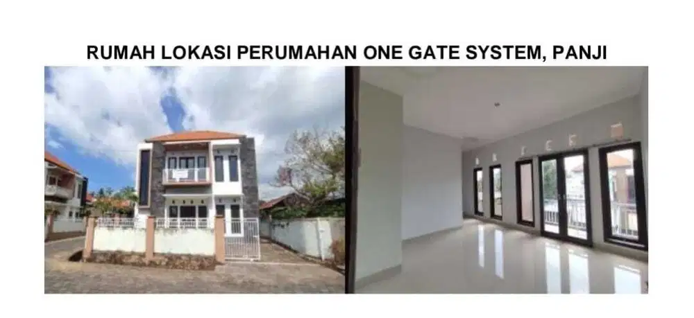 Rumah Minimalis 2LT Posisi Hook Di Perum New Panji Executive Sukasada