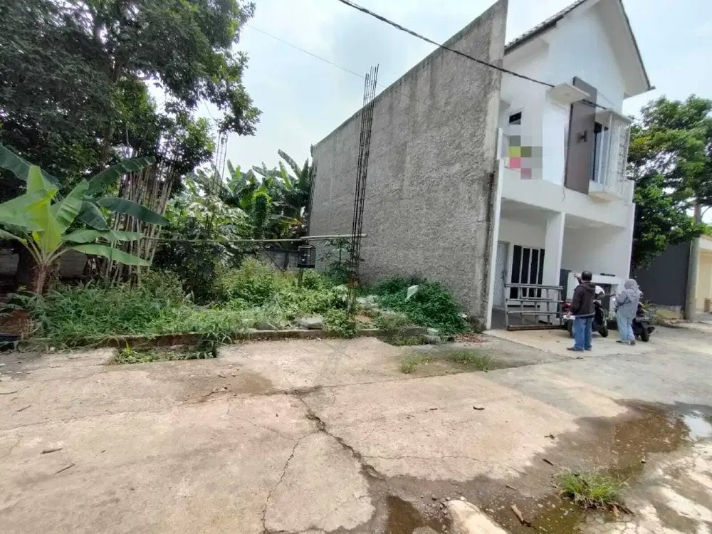 Tanah dlm cluster sdh berpondasi, SHM & IMB Jt Asih Bekasi