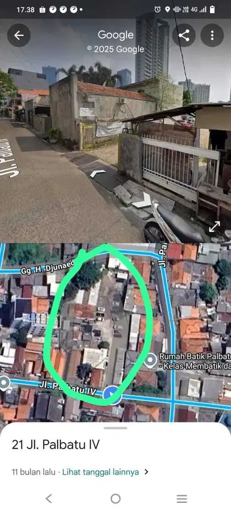 COCOK UNTUK PADEL! DISEWAKAN TANAH DEKAT TEBET DAN MALL KOKAS