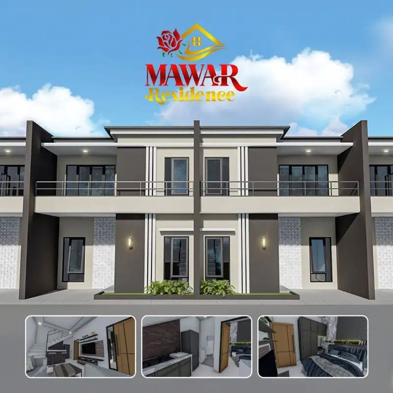 Rumah murah revaria dalam sawangan Depok 250 jt'an