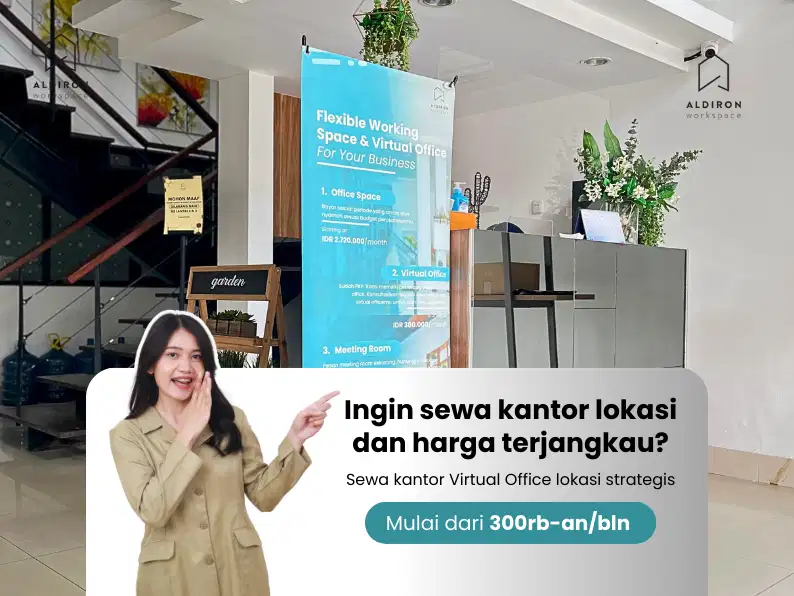 Virtual Office Ruang Kantor Strategis Jakarta Barat Sewa Tahunan