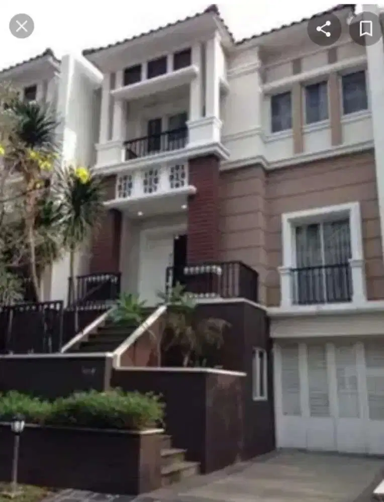 Dijual Cepat Rumah Mewah Full Furnish di The Villas MOI