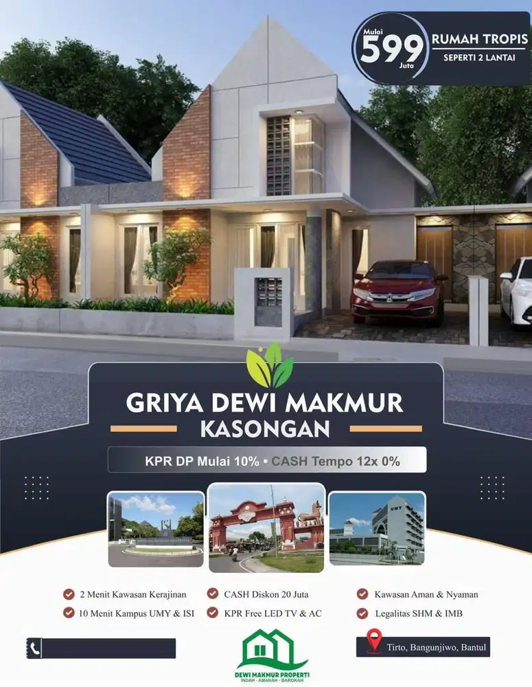 RUMAH MEWAH HARGA MURAH DI KASONGAN
