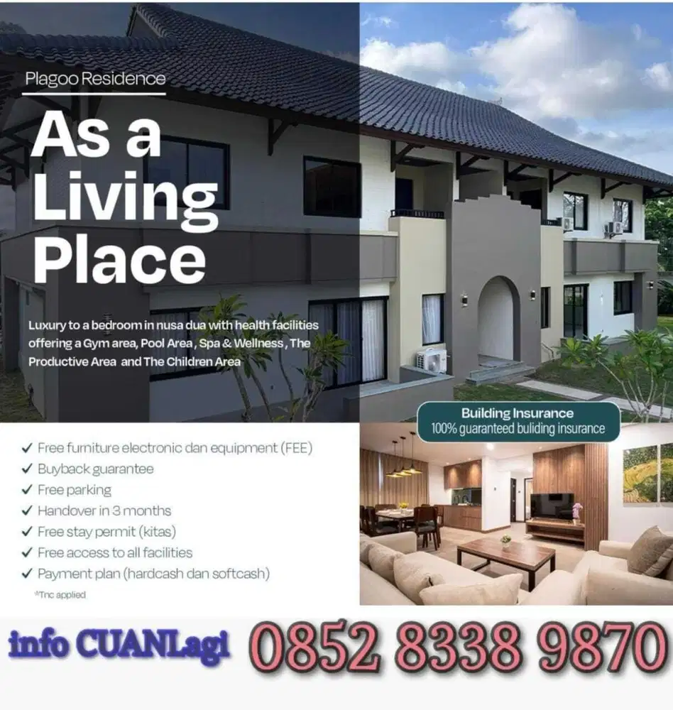 Luxury Apartemen di Nusa Dua Bali