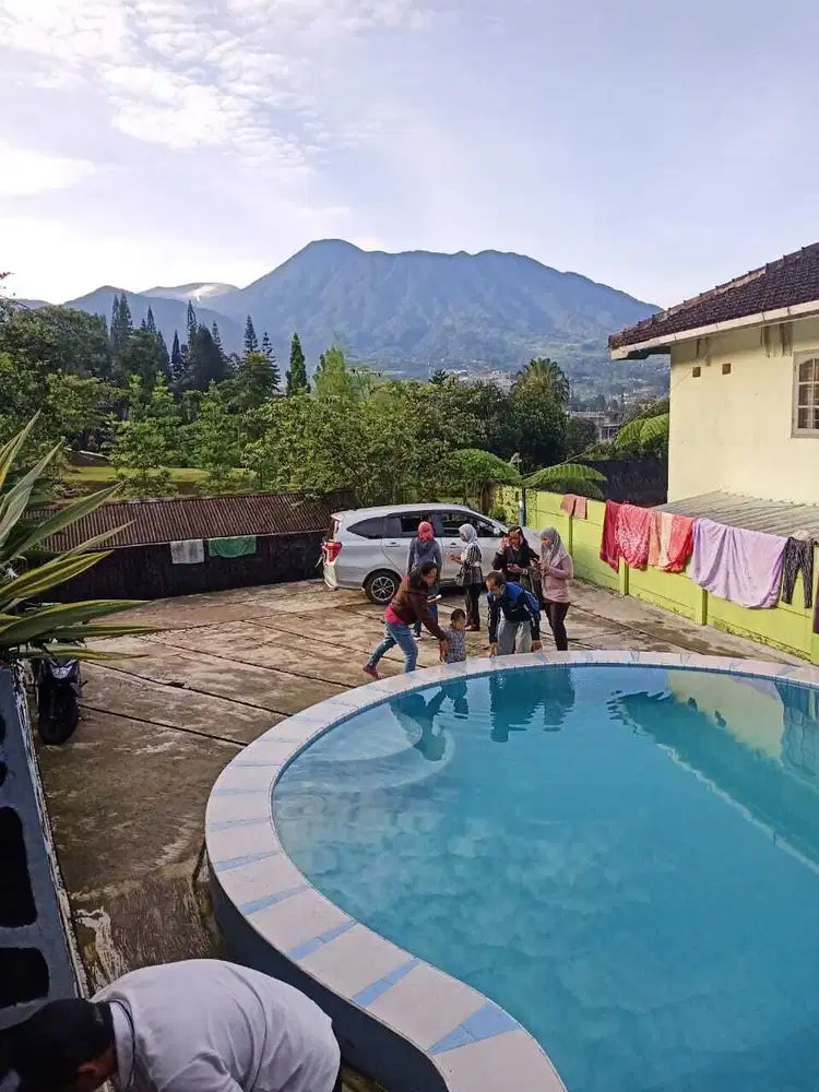 Jual Villa Cisarua Puncak View Gunung Terbuka Ramai Disewa