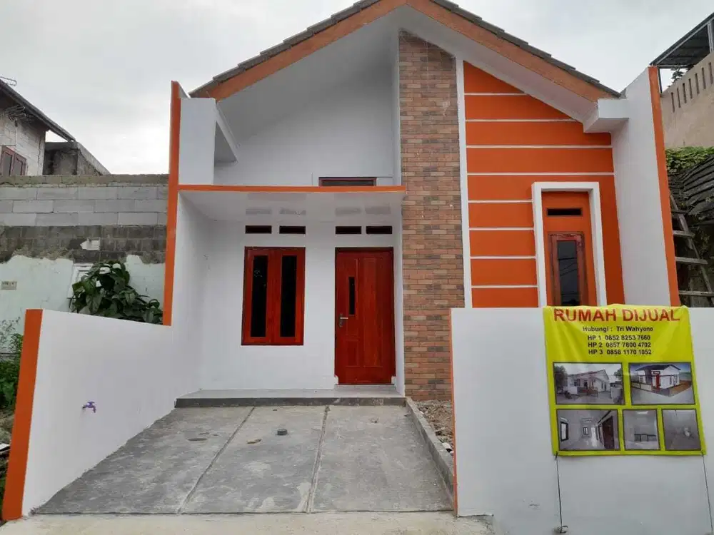 RUMAH JALAN UTAMA DP 0 ALL IN 2JT SIAP HUNI TANPA RENOVASI ANTI BANJIR