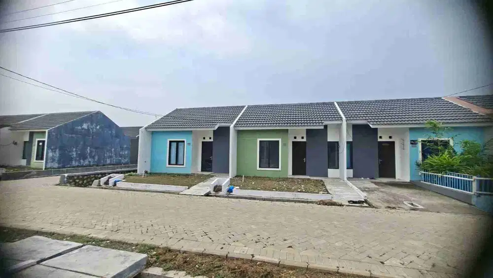 Rumah Di Stasiun tenjo kota  Podomoro Cicilan 1 juta Subsidi negara