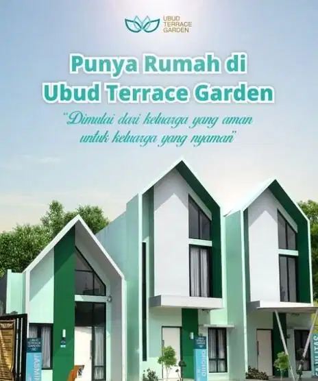 Dijual Rumah Modern Di UBUD TERRACE GARDEN BOGOR Lokasi Strategis