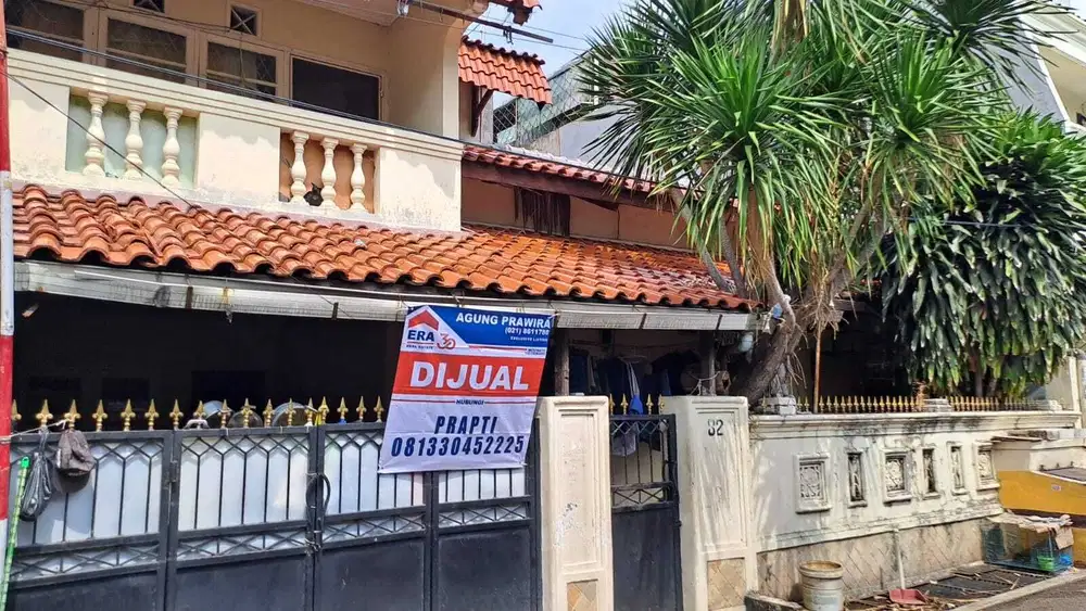 Rumah tua hitung tanah di Rawamangun, luas 165m2 harga 3.8M nego