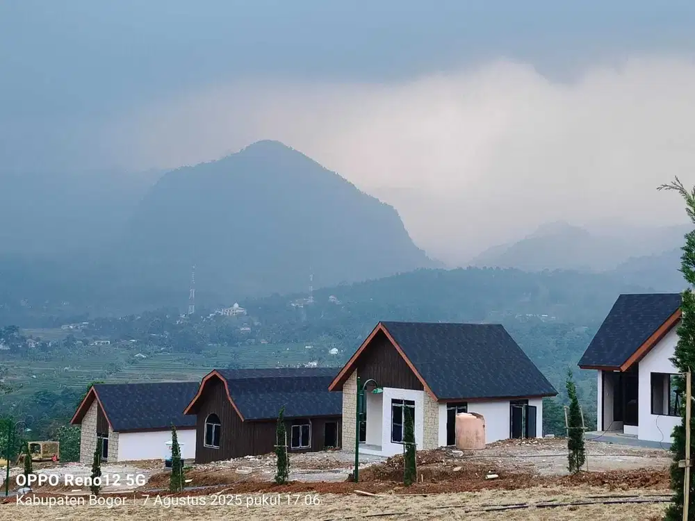 Jual cepat Kavling villa SHM dekat Jakarta 60 menit dari Exit Tol